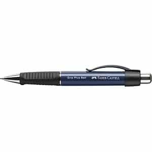 FABER-CASTELL Kugelschreiber GRIP Plus Ball blau Schreibfarbe blau