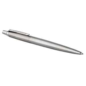 PARKER Kugelschreiber JOTTER Edelstahl silber Schreibfarbe blau