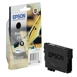 EPSON 16 / T1621 schwarz Tintenpatrone
