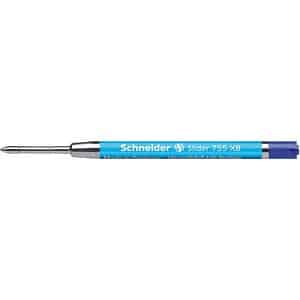 10 Schneider Slider 755 Kugelschreiberminen XB blau