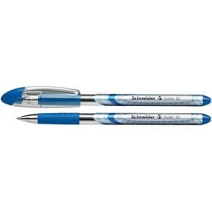 10 Schneider Kugelschreiber Slider Basic M blau Schreibfarbe blau