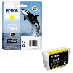 EPSON T7604 gelb Tintenpatrone