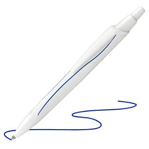 Schneider Kugelschreiber Reco weiß Schreibfarbe blau