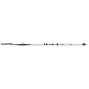 10 Schneider Slider 710 XB Kugelschreiberminen XB rot