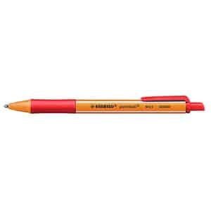 STABILO Kugelschreiber pointball orange Schreibfarbe rot