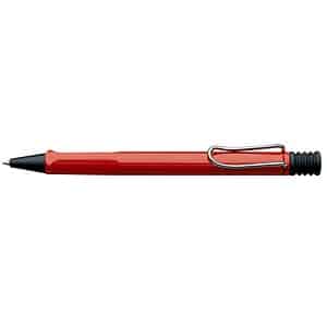 LAMY Kugelschreiber safari rot Schreibfarbe blau