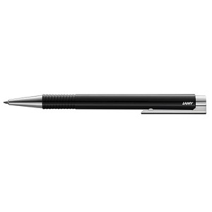 LAMY Kugelschreiber logo M+ black schwarz Schreibfarbe blau