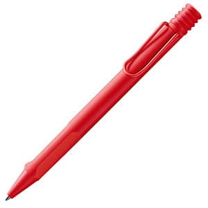 LAMY Kugelschreiber safari rot Schreibfarbe schwarz