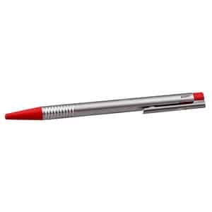 LAMY Kugelschreiber logo silber Schreibfarbe rot