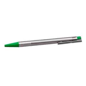 LAMY Kugelschreiber logo silber Schreibfarbe grün