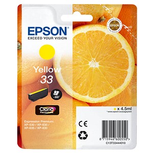 EPSON 33 / T3344 gelb Tintenpatrone