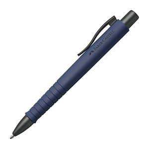 FABER-CASTELL Kugelschreiber POLY BALL Urban blau Schreibfarbe blau