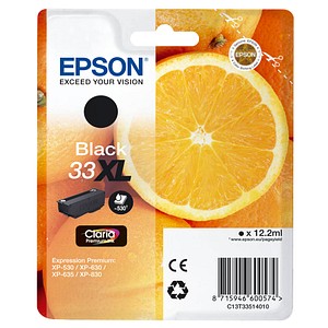 EPSON 33XL / T3351XL schwarz Tintenpatrone