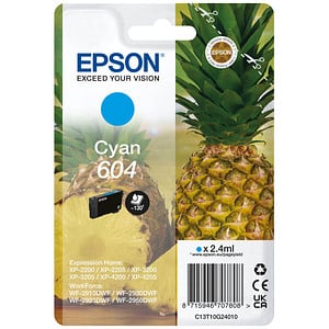 EPSON 604/T10G24 cyan Tintenpatrone