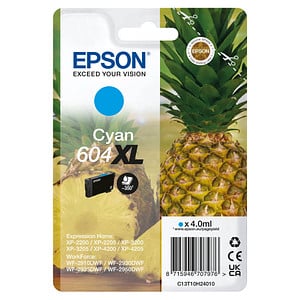 EPSON 604XL/T10H24 cyan Tintenpatrone