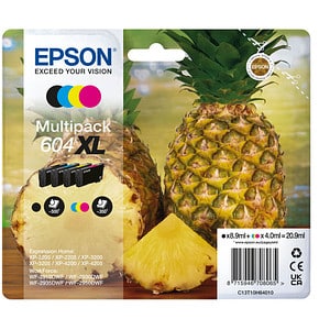 4 EPSON 604XL/T10H64 schwarz