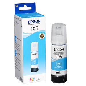 EPSON 106/T00R24 cyan Tintenflasche