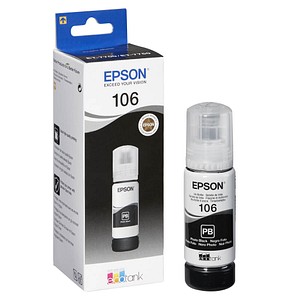 EPSON 106/T00R14 Foto schwarz Tintenflasche