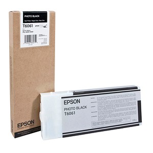 EPSON T6061 Foto schwarz Tintenpatrone