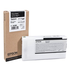 EPSON T6531 Foto schwarz Tintenpatrone