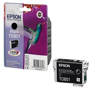 EPSON T0801 schwarz Tintenpatrone