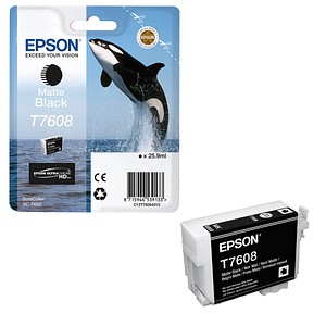 EPSON T7608 matt schwarz Tintenpatrone