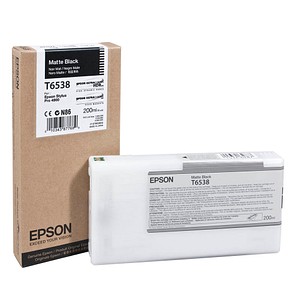 EPSON T6538 matt schwarz Tintenpatrone