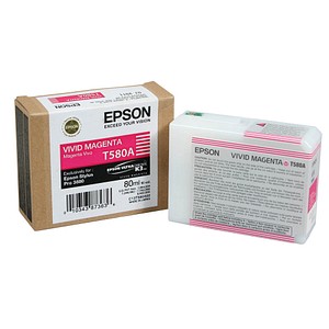 EPSON T580A vivid magenta Tintenpatrone