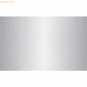 10 x Ludwig Bähr Plakatkarton 380g/qm 68x96cm silber