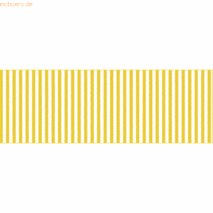 10 x Ludwig Bähr Fotokarton Streifen 'Mini' 300g/qm A4 gelb