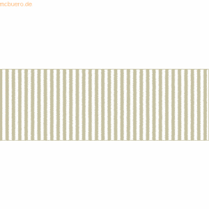 10 x Ludwig Bähr Fotokarton Streifen 'Mini' 300g/qm A4 taupe