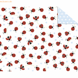 10 x Ludwig Bähr Fotokarton Glückskäfer 300g/qm A4 Motiv 02