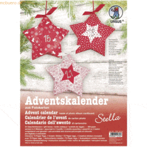 Ludwig Bähr Adventskalender-Set Geschenkboxen Stella 14