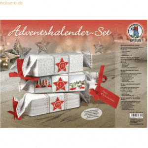 Ludwig Bähr Adventskalender-Set Geschenkboxen Rustic 20