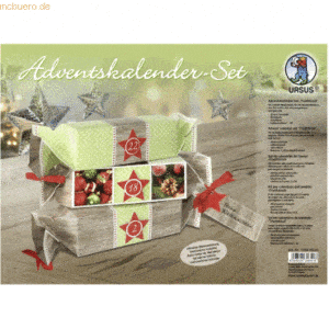 Ludwig Bähr Adventskalender-Set Geschenkboxen Traditional 20x4