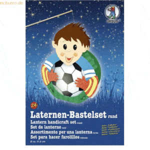 Ludwig Bähr Laternen-Bastelset 24 'Fußballer'
