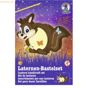 Ludwig Bähr Laternen-Bastelset Easy Line 06 'Eichhörnchen'