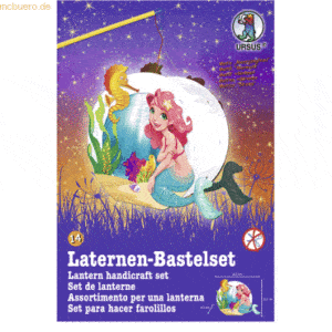 Ludwig Bähr Laternen-Bastelset Easy Line 14 Meerjungfrau