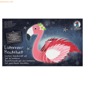 Ludwig Bähr Laternen-Bastelset Flamingo