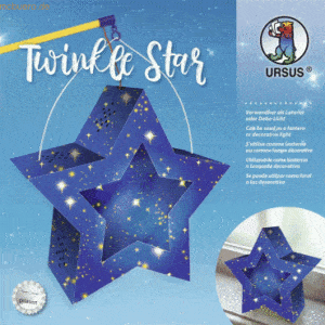 Ludwig Bähr Laternen-Bastelset Twinkle Star 300g/qm 19