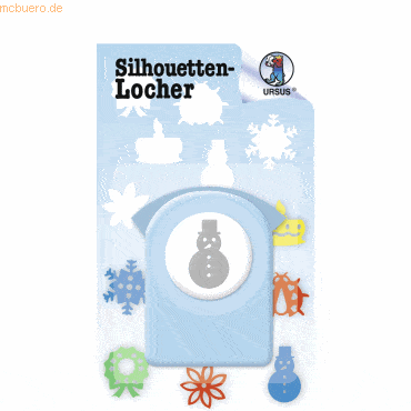 Ludwig Bähr Silhouetten-Locher klein Schneemann