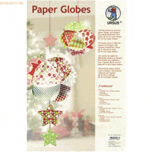 Ludwig Bähr Bastelset Paper Globes Traditional