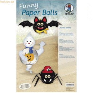 Ludwig Bähr Funny Paper Balls 'Spooky critters'