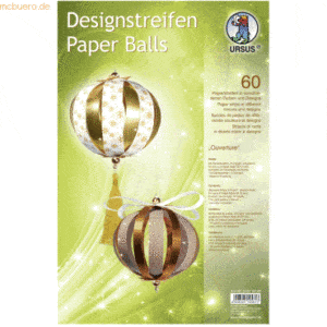 Ludwig Bähr Bastelset Designstreifen Paper Balls Ouverture