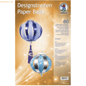 Ludwig Bähr Bastelset Designstreifen Paper Balls Frozen