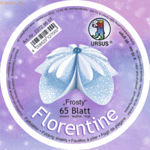 Ludwig Bähr Faltblätter Florentine Frosty 10cm