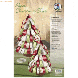 Ludwig Bähr Bastelset Paper Christmas Trees Traditional