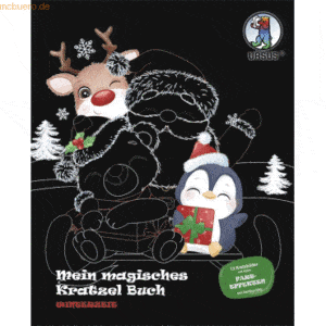 Ludwig Bähr Mein magisches Kratzelbuch 'Winterzeit'