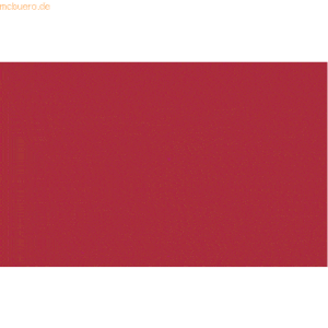 100 x Ludwig Bähr Transparentpapier 42g/qm 70x100cm plano rot