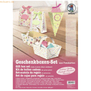 Ludwig Bähr Geschenkbox-Set Frühling Boxen sortiert VE=5 Stück